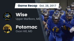 Recap: Wise  vs. Potomac  2017