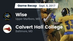 Recap: Wise  vs. Calvert Hall College  2017