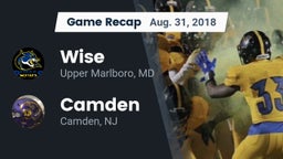 Recap: Wise  vs. Camden  2018