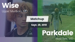 Matchup: Wise HS vs. Parkdale  2018