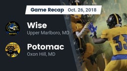 Recap: Wise  vs. Potomac  2018