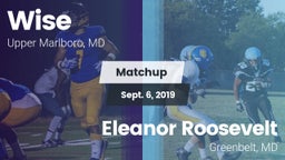 Matchup: Wise HS vs. Eleanor Roosevelt  2019