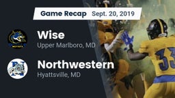 Recap: Wise  vs. Northwestern  2019