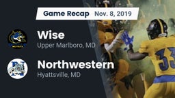 Recap: Wise  vs. Northwestern  2019