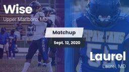Matchup: Wise HS vs. Laurel  2020