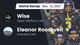 Recap: Wise  vs. Eleanor Roosevelt  2021