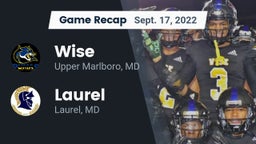 Recap: Wise  vs. Laurel  2022