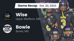 Recap: Wise  vs. Bowie  2023