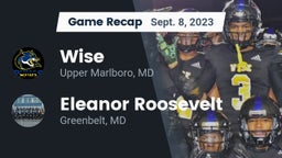 Recap: Wise  vs. Eleanor Roosevelt  2023