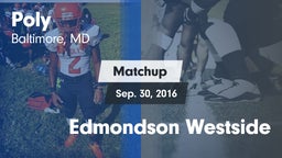 Matchup: Poly vs. Edmondson Westside  2016