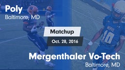 Matchup: Poly vs. Mergenthaler Vo-Tech  2016