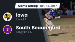 Recap: Iowa  vs. South Beauregard  2017