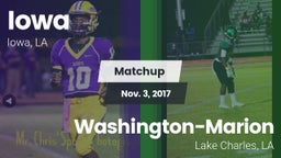 Matchup: Iowa vs. Washington-Marion  2017