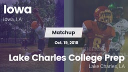 Matchup: Iowa vs. Lake Charles College Prep 2018