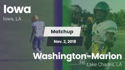 Matchup: Iowa vs. Washington-Marion  2018