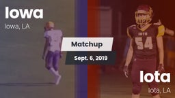 Matchup: Iowa vs. Iota  2019