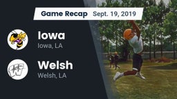 Recap: Iowa  vs. Welsh  2019