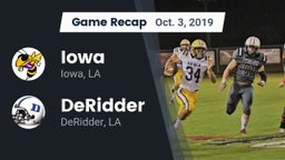 Recap: Iowa  vs. DeRidder  2019