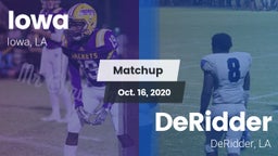 Matchup: Iowa vs. DeRidder  2020