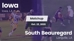 Matchup: Iowa vs. South Beauregard  2020