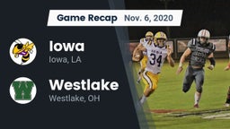 Recap: Iowa  vs. Westlake  2020