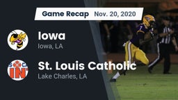 Recap: Iowa  vs. St. Louis Catholic  2020