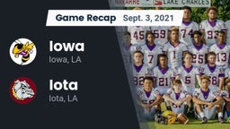 Recap: Iowa  vs. Iota  2021