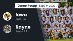 Recap: Iowa  vs. Rayne  2022