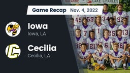 Recap: Iowa  vs. Cecilia  2022