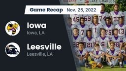 Recap: Iowa  vs. Leesville  2022