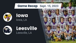 Recap: Iowa  vs. Leesville  2023