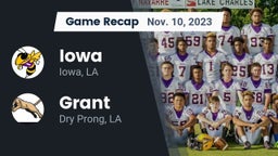 Recap: Iowa  vs. Grant  2023