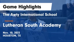 The Awty International School vs Lutheran South Academy Game Highlights - Nov. 10, 2023
