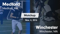 Matchup: Medford vs. Winchester  2016