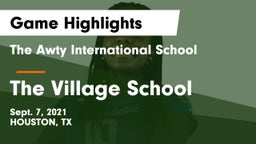 The Awty International School vs The Village School Game Highlights - Sept. 7, 2021