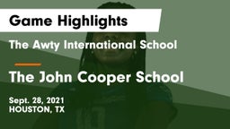 The Awty International School vs The John Cooper School Game Highlights - Sept. 28, 2021