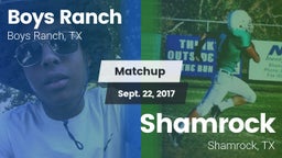 Matchup: Boys Ranch vs. Shamrock  2017