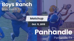 Matchup: Boys Ranch vs. Panhandle  2019