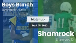 Matchup: Boys Ranch vs. Shamrock  2020