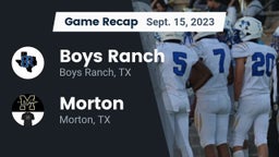 Recap: Boys Ranch  vs. Morton  2023