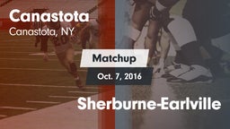 Matchup: Canastota vs. Sherburne-Earlville 2016