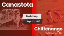 Matchup: Canastota vs. Chittenango  2017