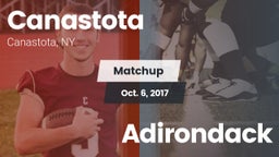 Matchup: Canastota vs. Adirondack 2017