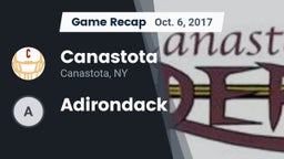 Recap: Canastota  vs. Adirondack 2017