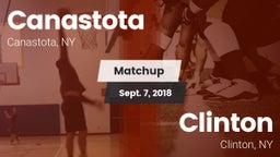 Matchup: Canastota vs. Clinton  2018