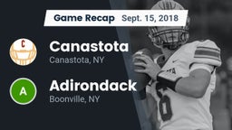 Recap: Canastota  vs. Adirondack  2018