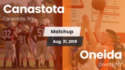 Matchup: Canastota vs. Oneida  2019