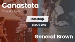 Matchup: Canastota vs. General Brown 2019