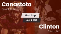 Matchup: Canastota vs. Clinton  2019