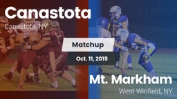 Matchup: Canastota vs. Mt. Markham  2019